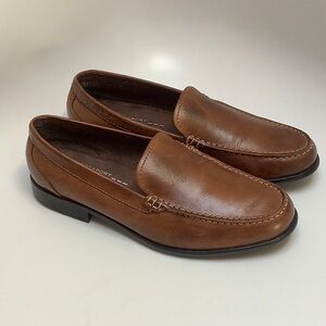 Rockport Walkability Men's Classic Brown Loafers Size 10 With ADIPRENE by Adidas
